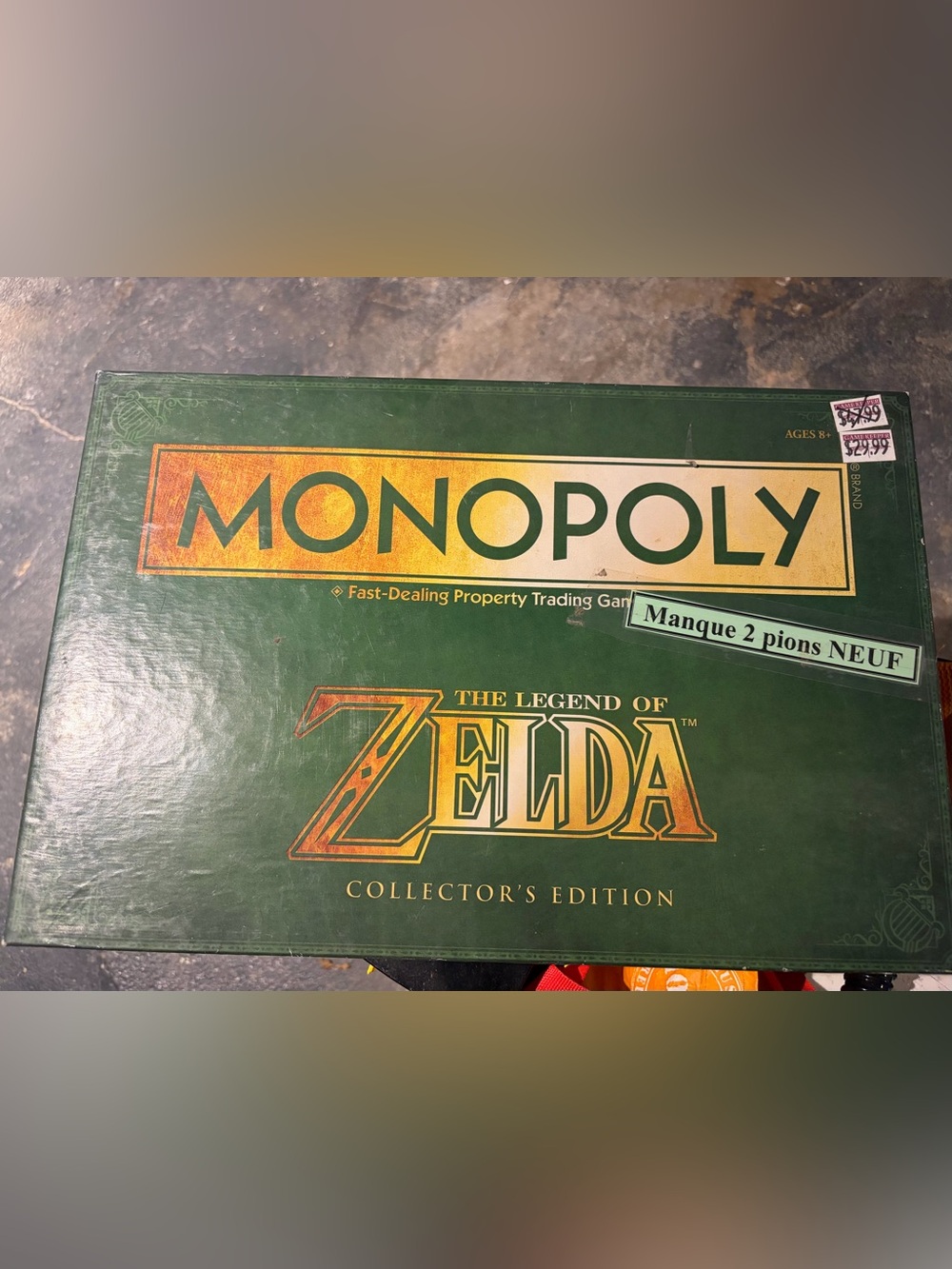 The Legend of Zelda Collector's Edition Board Game - monopoly